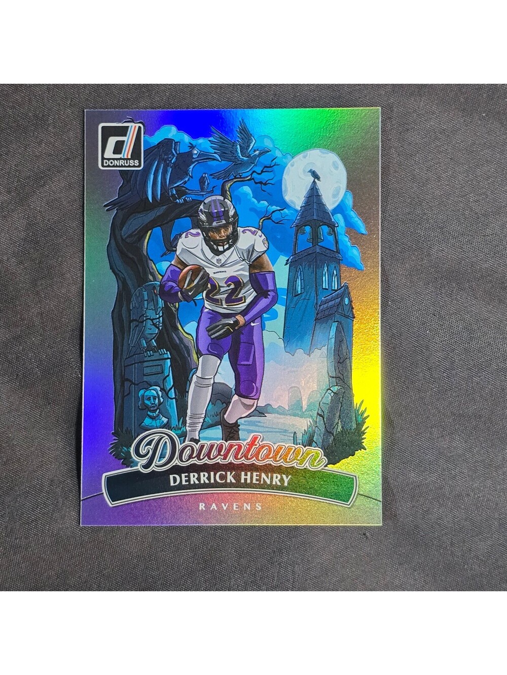 2025 Panini Donruss Optic Downtown Derrick Henry #3 Case Hit SSP